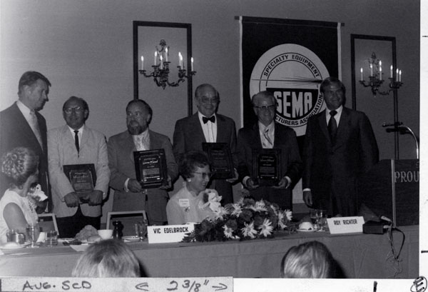  SEMA Hall Of Fame Inductee - Vic Edelbrock Sr.